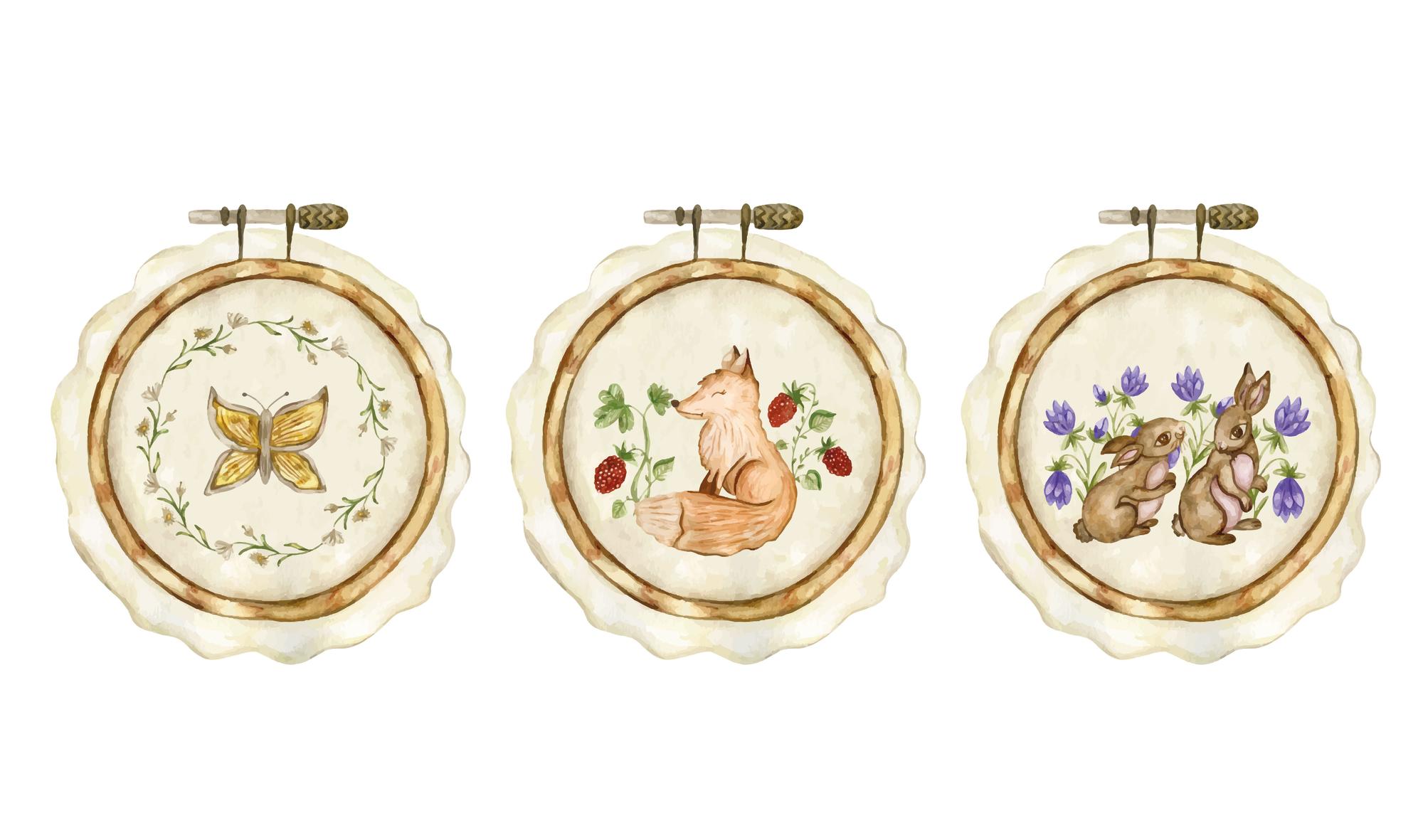 przykładowy haftowany badge